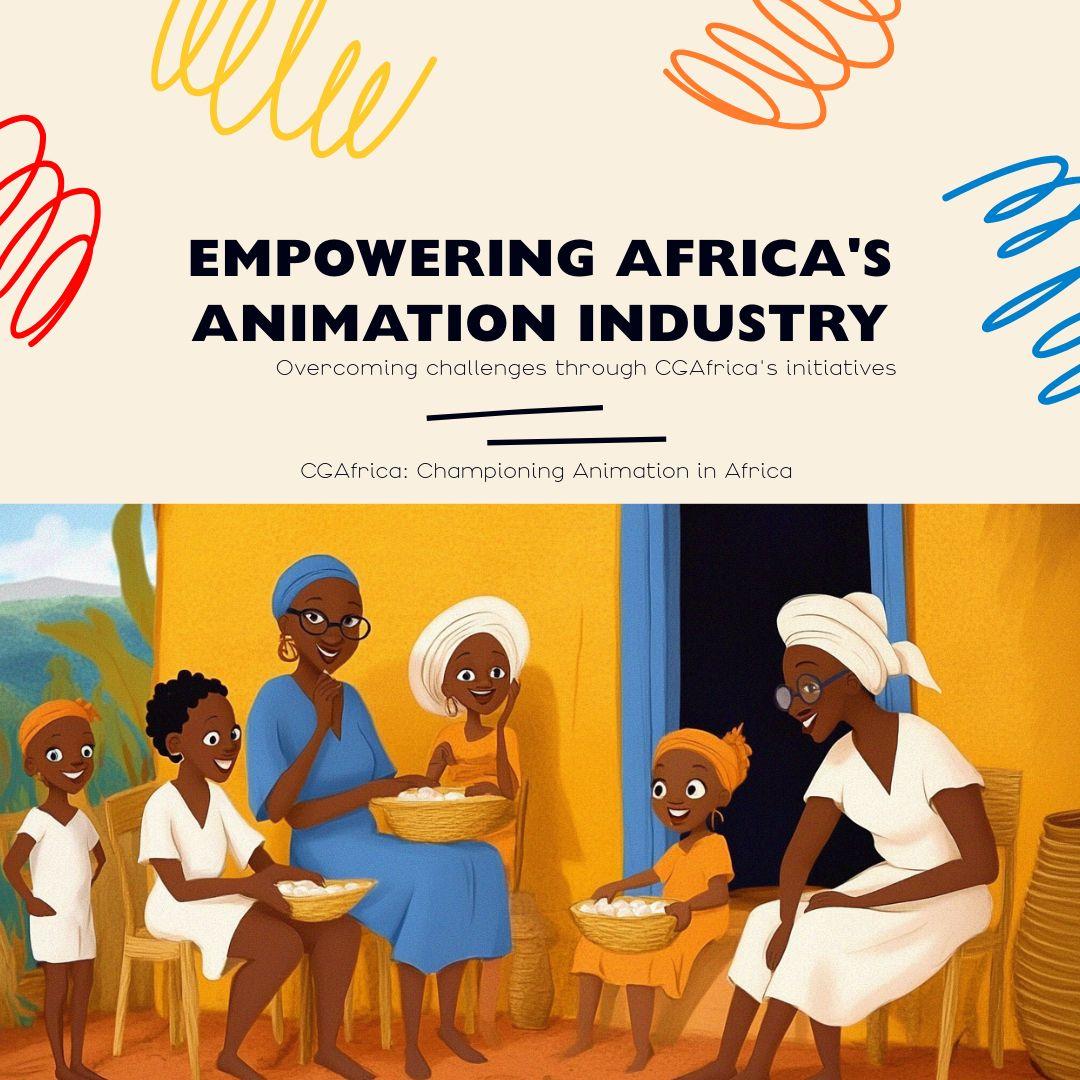 CGAfrica | Discover why animation in Africa is not booming and how CGAfrica is leading the way to overcome these challenges. Image