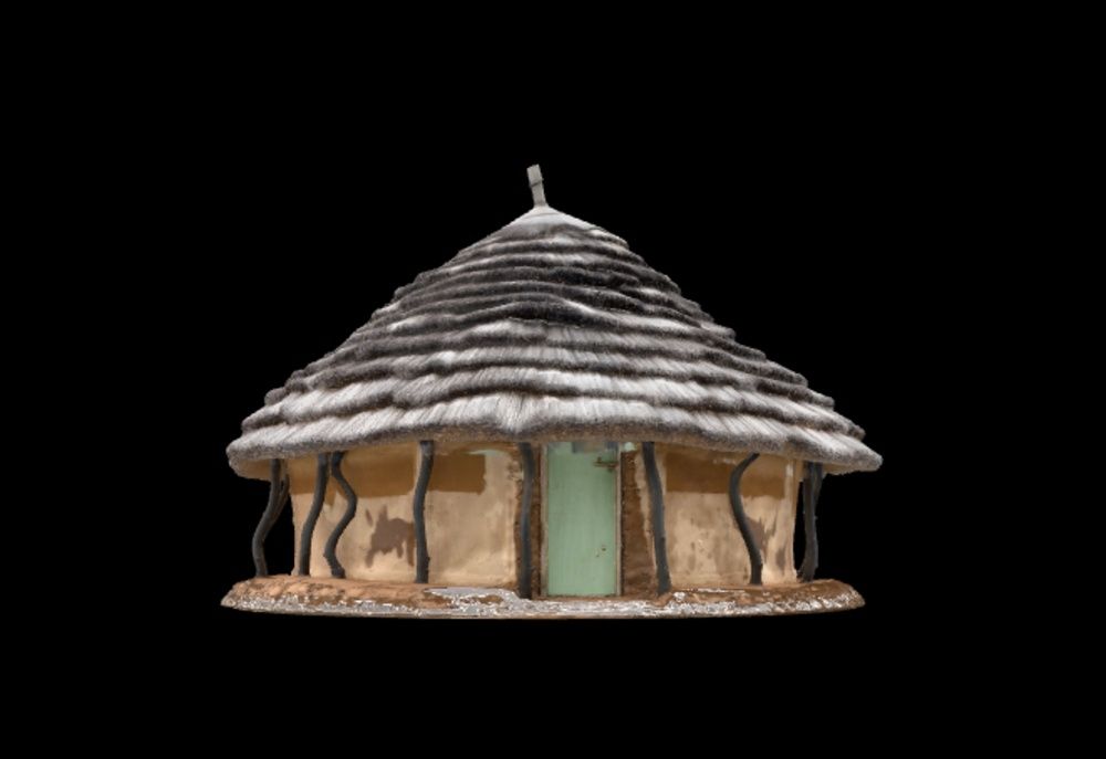 Grass Thatched Hut